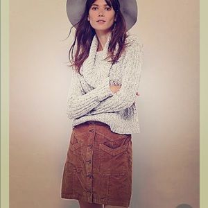 Free people Corduroy mini